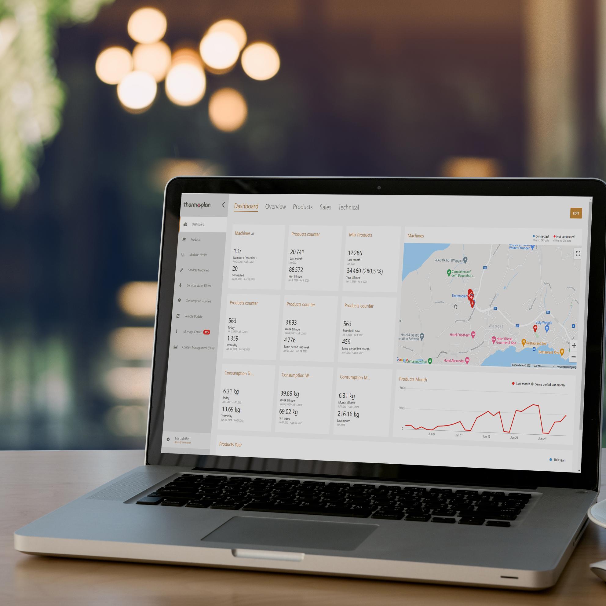 Bild von KI basierter Service Chatbot für Kaffeemaschinen