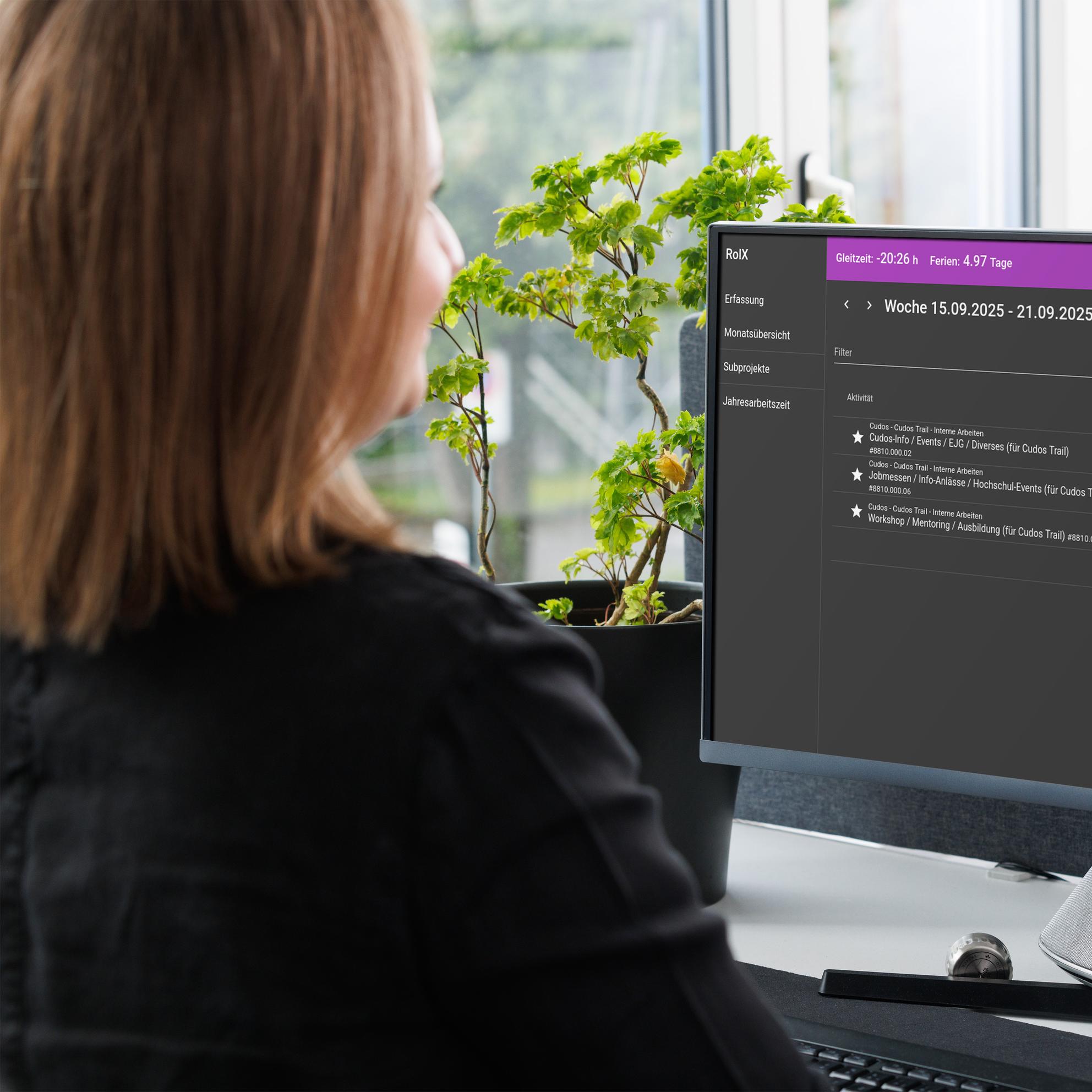 Bild von Massgeschneidertes Zeiterfassungstool für effizientes Projektcontrolling