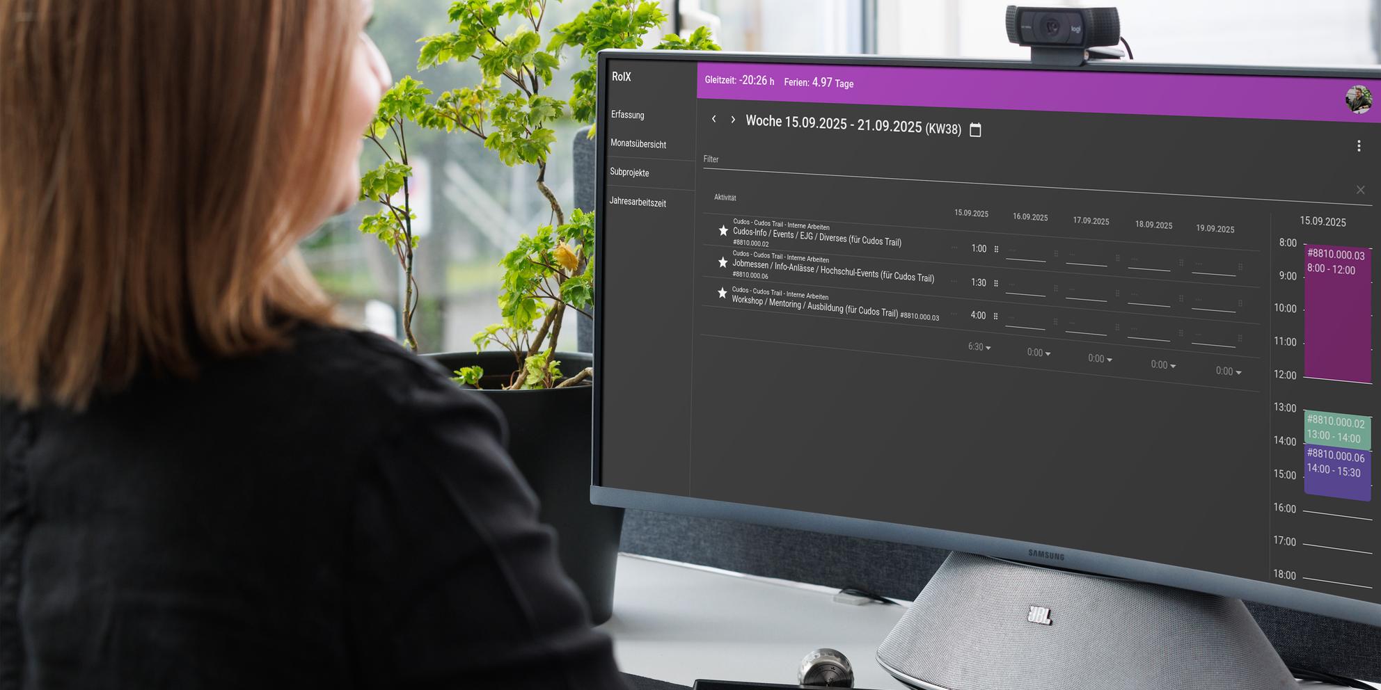Bild von Massgeschneidertes Zeiterfassungstool für effizientes Projektcontrolling