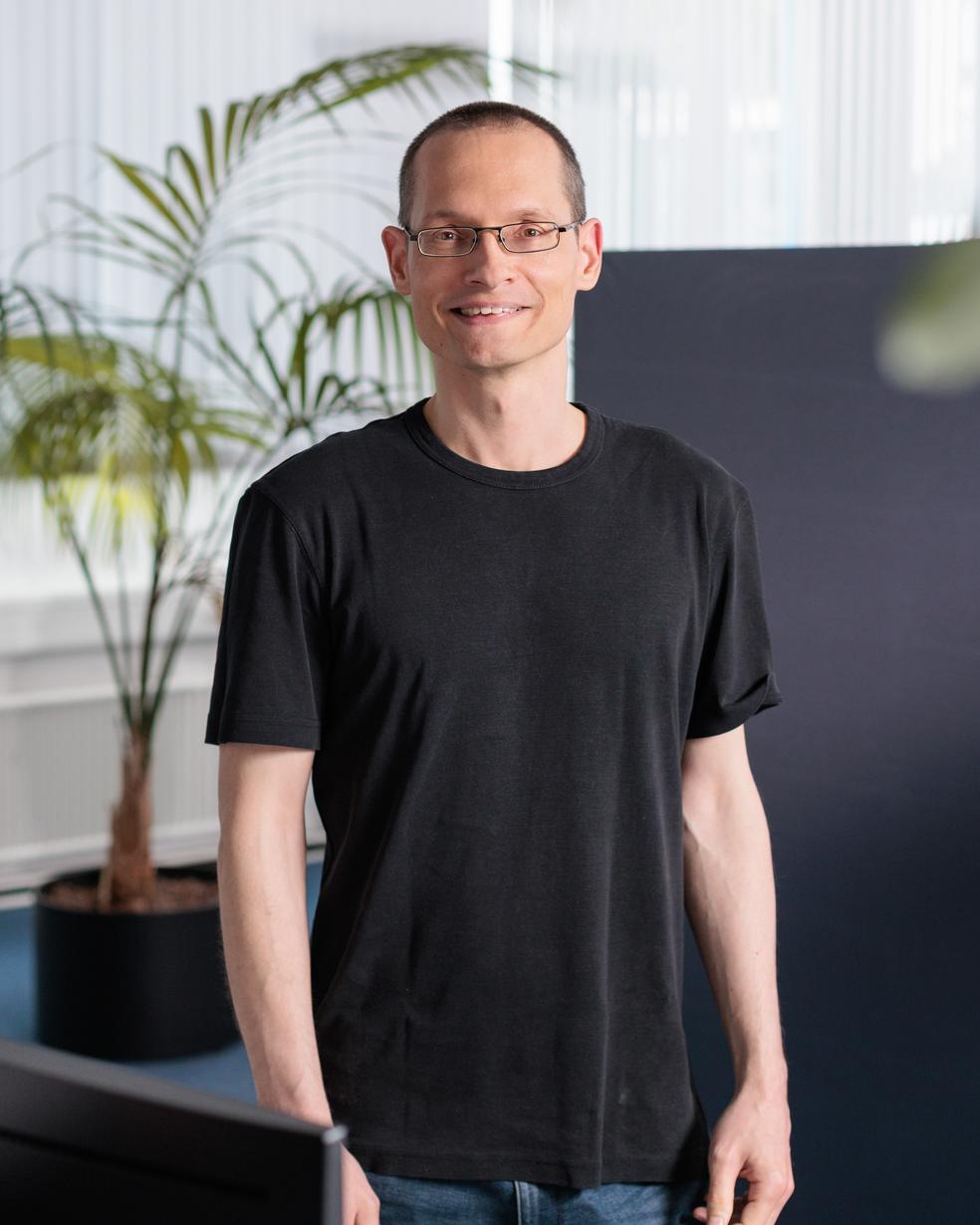 Portrait of  Florian Huber